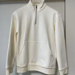 ハーフジップ スウェット