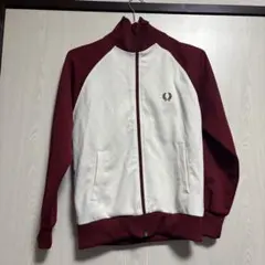 Fred Perry トラックジャケット バーガンディ レッドのサムネイル