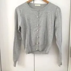PATTERN fione グレー 長袖カーディガンのサムネイル