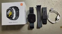 Redmi Watch 4 ブラック 本体 充電ケーブル付