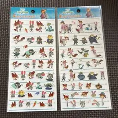 ズートピア 4サイズ ステッカー 2シート　すぐ発送可能