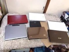 ノートパソコン７台まとめ売りジャンク品