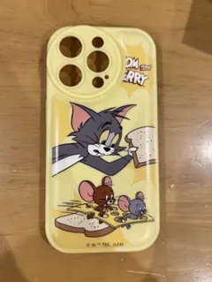 トムとジェリー iPhone15pro用ソフトケース