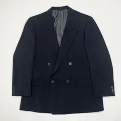 【BBロゴ】90s バレンシアガ ダブル テーラード ジャケット 中古・古着通販】BALENCIAGA (バレンシアガ) Pinstripe Tailoring Wool