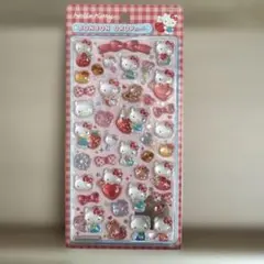 【正規品】　新品未使用　ボンボンドロップシール　サンリオ　キティ　赤　第二弾