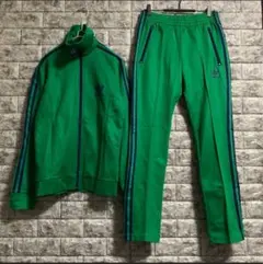 adidas 00sトラックセットアップ 黒タグ トレフォイル フロッキーロゴ