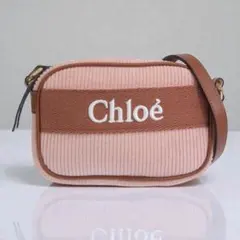 Chloe クロエ LOGO MINI SHOULDER BAG/コーデュロイ - メルカリ