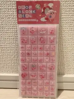【新品未開封】星のカービィ ドロップブロックシール タイル風 デコ