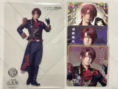 刀ミュ 後家 2.5茶屋 コースター クリアカード セット