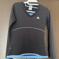 adidas Climacool ブラック Vネック M