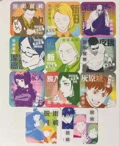 呪術廻戦展 アートコースター school 呪術廻戦