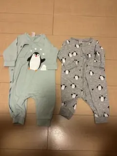 H&M 長袖ロンパース カバーオール