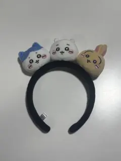 ちいかわパーク ぬいぐるみカチューシャ （ちいかわ・ハチワレ・うさぎのおかお）