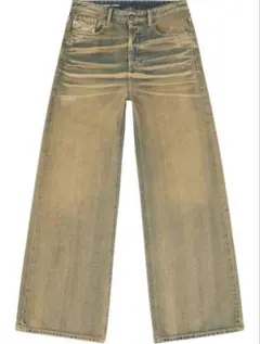 【定価5.2万】DIESEL D-SIRE ワイドデニム サンド W29L32 定価5.2万】DIESEL D-SIRE ワイドデニム サンド W29L32 - メルカリ