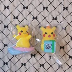 ポケモンキッズ30周年　なみのり　お祝いピカチュウ２体セット　★新品未開封★