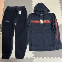 UNDER ARMOUR ジャージ上下セット M ダークグレー Under Armour ジャージ上下セット ダークグレー - メルカリ