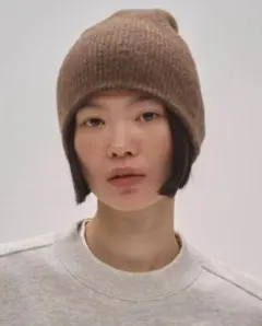 新品未使用TODAYFULニット帽 ビーニーsoftknitBeanieブラウンのサムネイル
