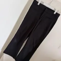 ZARA ブラック フレアパンツ