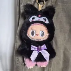 ラブブ　LABUBU 着せ替え　POP MART コスチューム　2点SET クロ