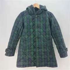 THE SMOCK SHOP キルティングジャケット チェックブラックXSサイズのサムネイル