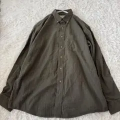 90s L.L.Bean 長袖シャツ コットン L（A349）