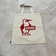 新品タグ付き⭐︎チャムスCHUMSキャンバストートバッグレッド