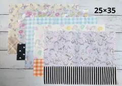 ハンドメイド　ランチョンマット　リバーシブル　5枚セット/　ユニコーン柄k102