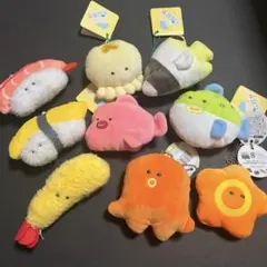 つぶらな瞳のマスコット9点セット