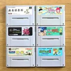 スーパーファミコンソフト6本セット