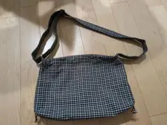 チェック柄ショルダーバッグ