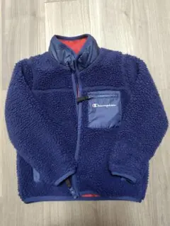 Champion フリースジャケット 110 ネイビー