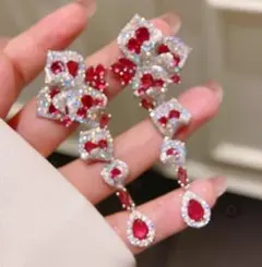 UNE LIGNE 上品 ドロップピアス 華やかな場にも◎ - メルカリ