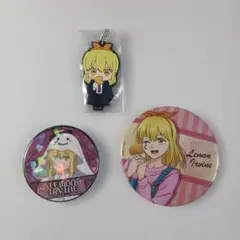 マッシュル パーティー レモン 缶バッジ - メルカリ