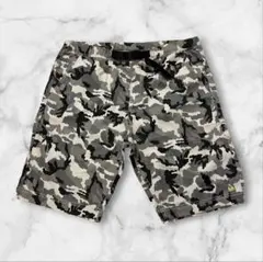 GERRY メンズハーフパンツ カモフラ ポリコットン 白黒 L ストリートのサムネイル