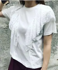 タグ付新品★Sea New York LACE RUFFLE TEE XSのサムネイル