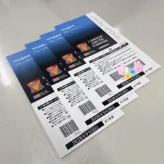ユナイテッドシネマ 映画鑑賞券チケット 4枚　※枚数追加可　有効期限:9月末までのサムネイル