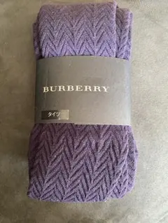 BURBERRY パープル タイツ M~L