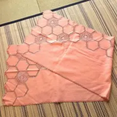 着物ショール ピンク ヘキサゴンレース【お値下げ】