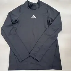 adidas アディダス 長袖シャツ 150 ブラック