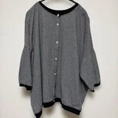 Bliss bunch ブリスバンチ　コットンリネンドロップショルダー Fのサムネイル