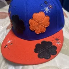 即完 imozonsavingclothing クローバー刺繍トラッカーキャップ - メルカリ