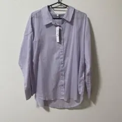 coca ガーゼシャツ　ラベンダー