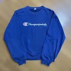 Champion products スウェット ブルー