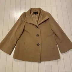 ⚠️早い者勝ち‼️美品❤️ＩＮＤＩＶＩ　ウール混紡 コート　M