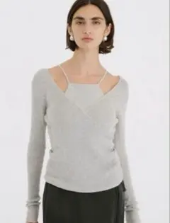 CLANE クラネ　キャミソールセットKNIT TOPSのサムネイル