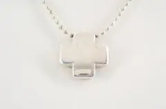 TIFFANY & Co. ローマン クロスネックレス 925