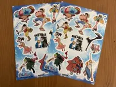 ワンピース TVアニメ25th ステッカーシート2枚セット 非売品