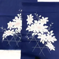U2508-6　夏用着物　はぎれ　花柄　リメイク　ハンドメイド　小物づくり