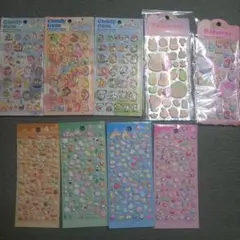 大人気肉球シール　ボンドロ風　Candy Gem シールセット　9点セット