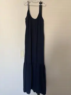 UNIQLO レディース キャミワンピース ネイビー Lサイズ